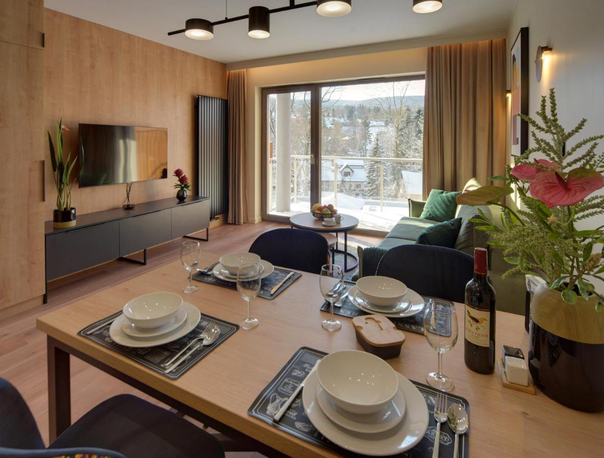 Trevilles Apartamenty - Stone Hill Z Basenem I Spa Szklarska Poreba Dış mekan fotoğraf
